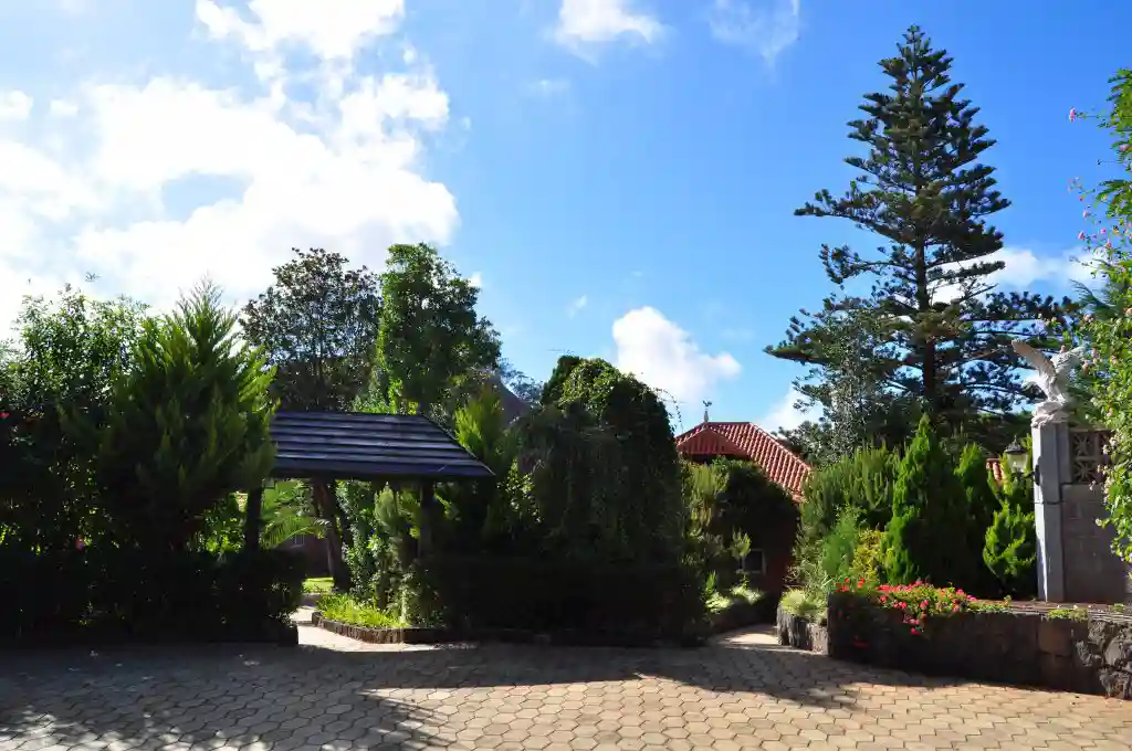 Parque Residencial Magnolia pasillos de la residencia
